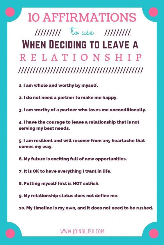 Better Info how to end a relationship, how to break up with someone, when to leave a relationship, should i end my relationship, end the relationship.