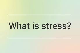 stress meaning