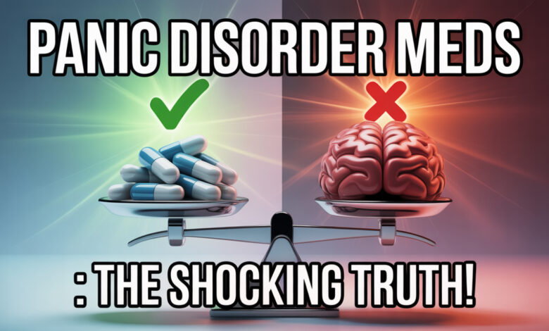 Panic Disorder Medication : Benefits and Risks