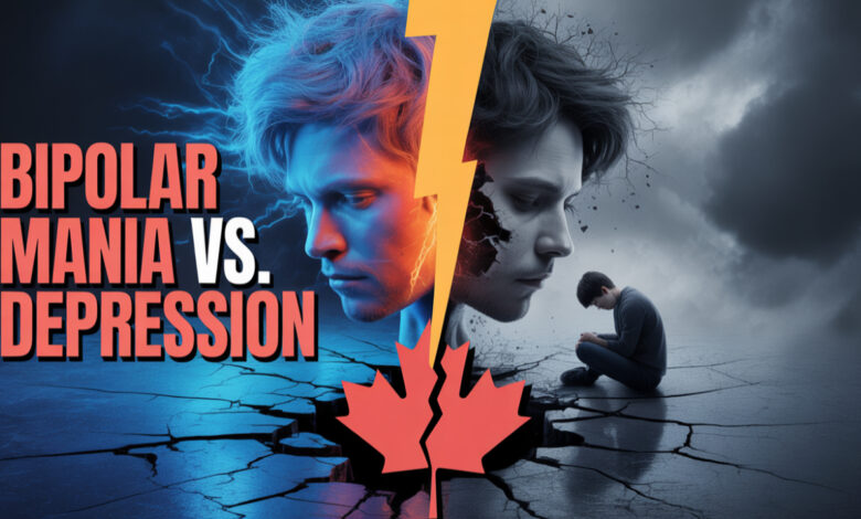 Bipolar Mania vs. Depression