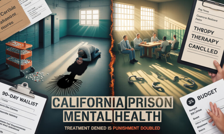 california prison mental health