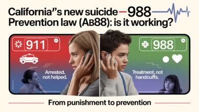 California 988 suicide hotline