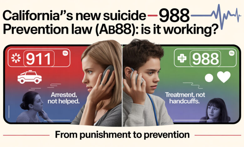 California 988 suicide hotline