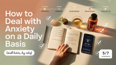 how to deal with anxiety on a daily basis