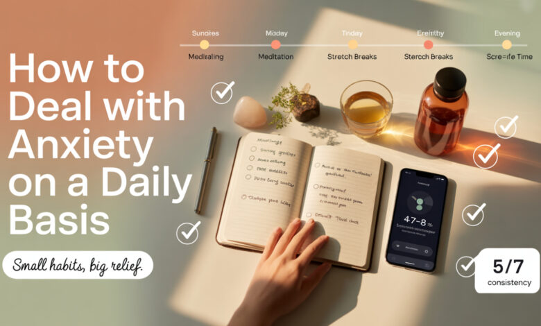 how to deal with anxiety on a daily basis