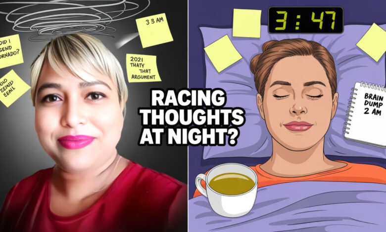 Racing Thoughts At Night