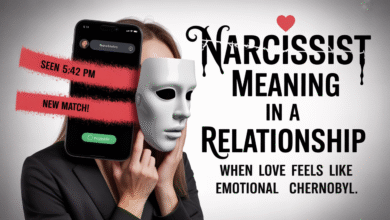 Narcissist Meaning in a Relationship