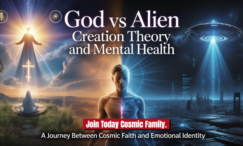 god vs alien creation theory, spiritual reason for life on earth , earth as a spiritual planet. divine energy behind human emotions, cosmic wisdom in nature