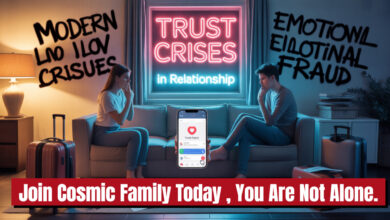 "modern love crisis," "emotional fraud in relationships," and "spiritual relationships."