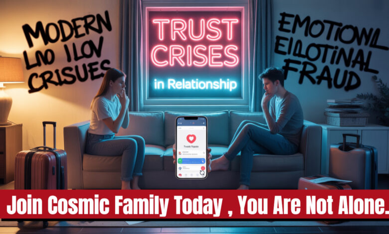 "modern love crisis," "emotional fraud in relationships," and "spiritual relationships."