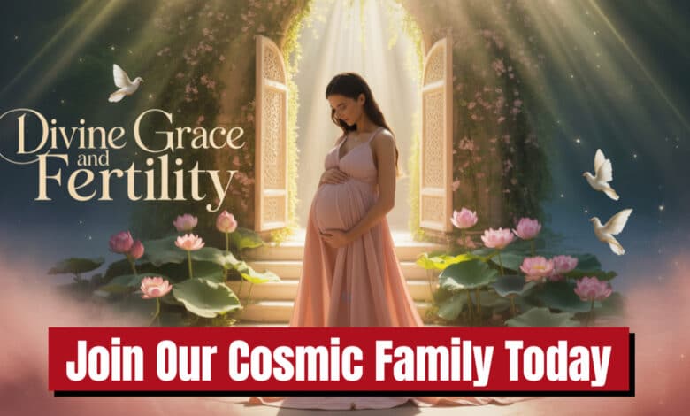 divine grace and fertility and spiritual blessings for pregnancy ,natural conception and spiritual alignment ,role of divine energy in pregnancy, sacred conception journey