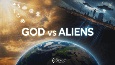 God vs Aliens in Popular Culture And Alien Myths, Alien myths and spirituality, Faith in God vs alien narratives.
