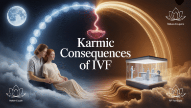 IVF vs natural conception, spiritual meaning of divine birth, karmic consequences of IVF