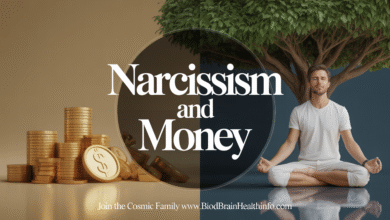 Expore more in detail narcissism and money, financial psychology and ego, wealth vs contentment in life, money and mental health balance.