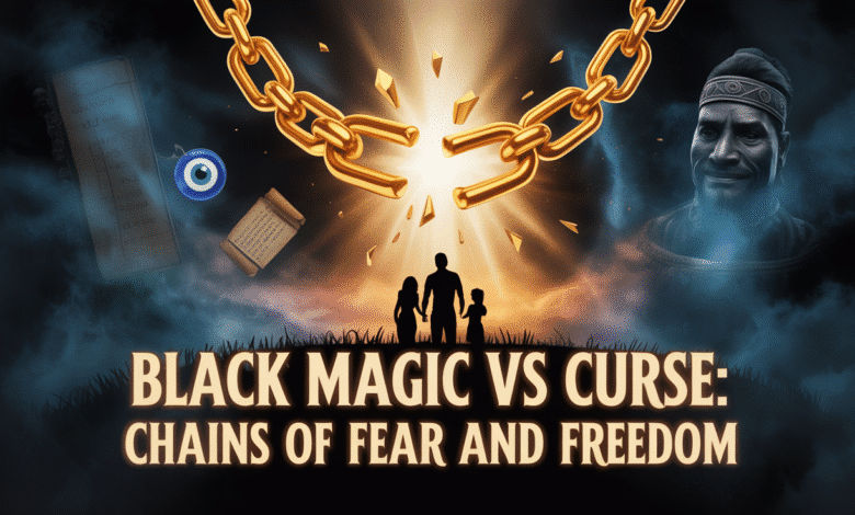 Please explore more about Black Magic vs Curse, ancestral curse, generational trauma, evil eye belief, breaking curses.