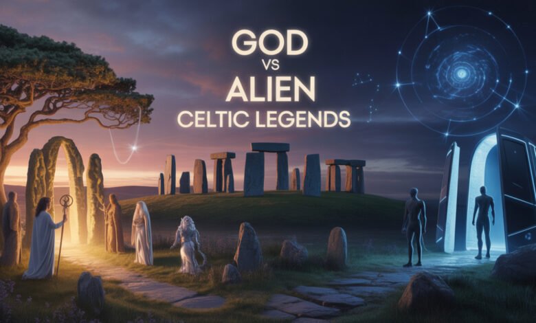 Explore in detail about God vs alien Celtic legends, Druid spiritual meaning, Celtic divine wisdom, alien Celtic legends.