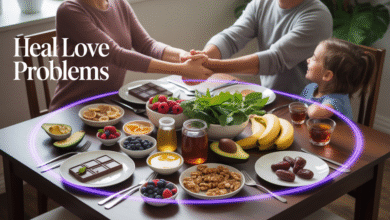 “Foods That Heal Love Problems: Overcome Jealousy Energy, Reduce Relationship Conflict, and Build Family Harmony Through Nutrition and Spiritual Eating”