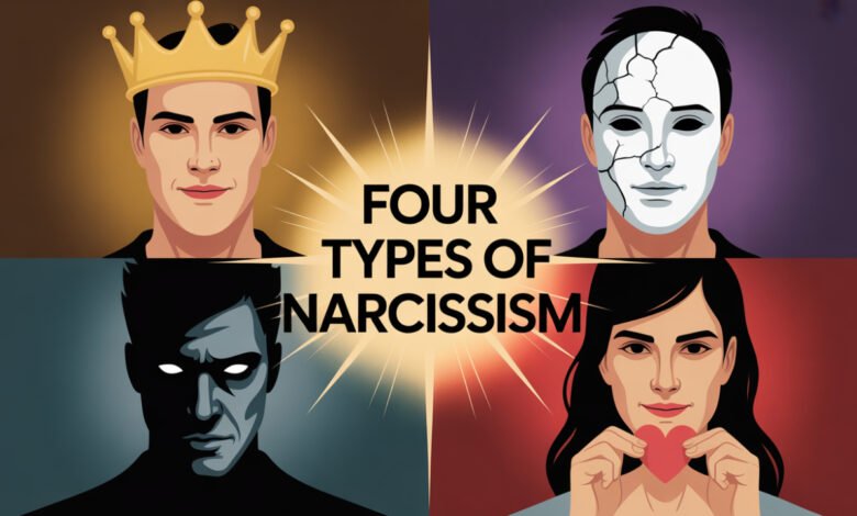 four types of narcissism 4 types of narcissists four types of narcissist enneagram type 4 narcissism narcissist 4 types