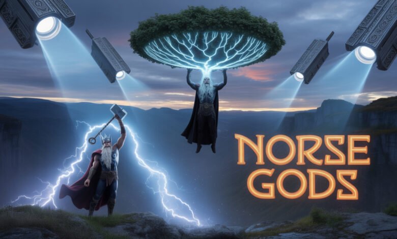 explore detail about God vs alien European myths , Norse gods spiritual meaning , Celtic divine wisdom, alien European myths