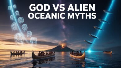 God vs alien Oceanic myths , Polynesian sky beings spiritual meaning , Maori divine wisdom, alien Oceanic myths