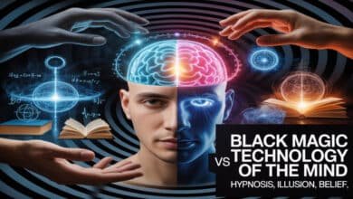Explore details about black magic vs technology, mind illusion, hypnosis power, psychological fear, and brain rituals.