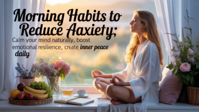 Morning Habits to Reduce Anxiety: Calm Your Mind Naturally, Boost Emotional Resilience, and Create Inner Peace Daily.
