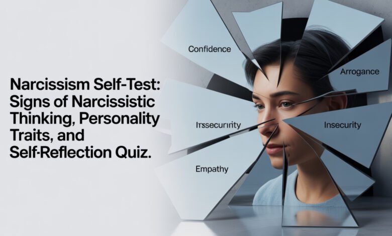 narcissism self-test signs of narcissistic thinking narcissistic personality traits self-reflection quiz narcissism