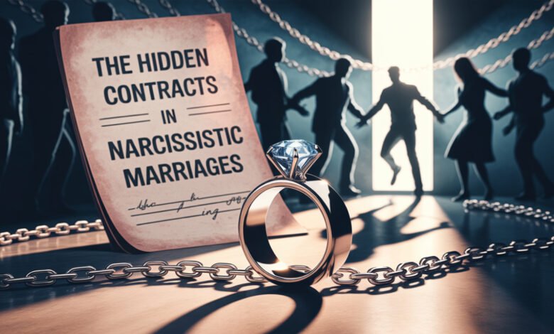 Hidden Contracts Narcissistic Marriages Unspoken Narcissistic Agreements Toxic Marriage Power Dynamics Emotional Manipulation Marriages Control Tactics Partnerships