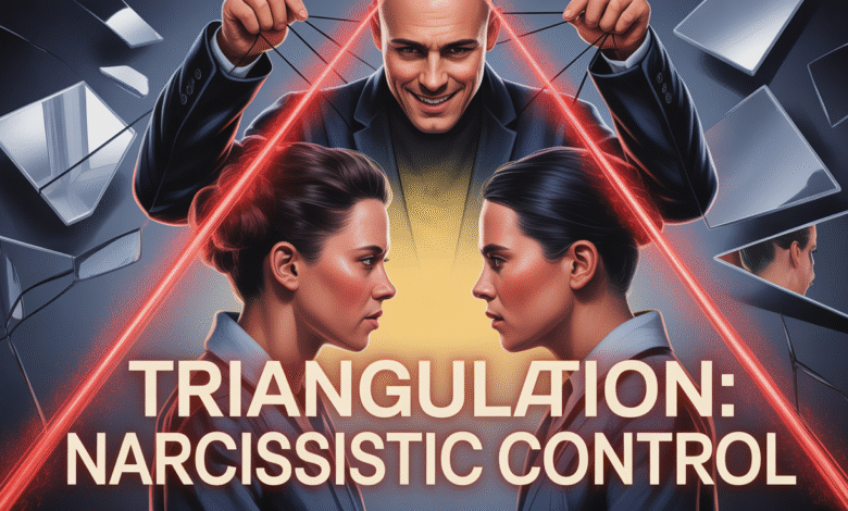 Narcissistic Triangulation: How Narcissists Use Others Against You, Control Through Triangulation, and Manipulation Tactics of Narcissists.