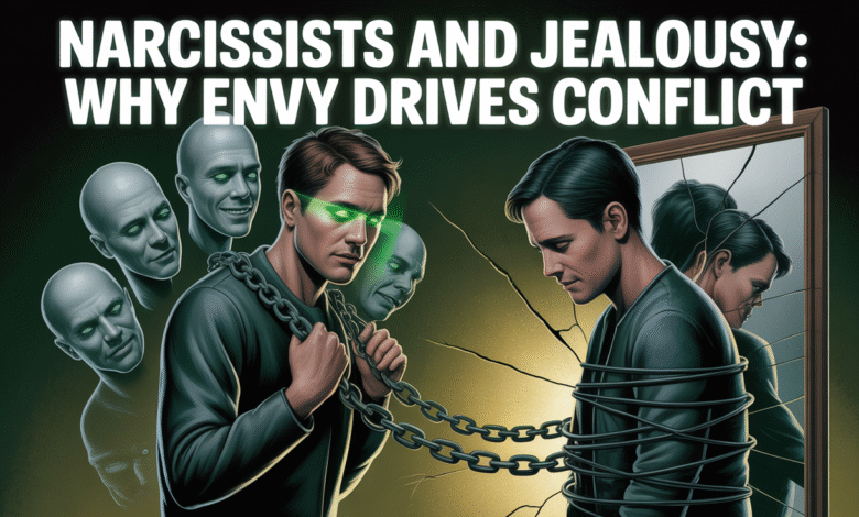Narcissists and Jealousy: Why Narcissists Feel Envy, Conflict Driven by Narcissistic Jealousy, and How Narcissists Use Jealousy to Control.