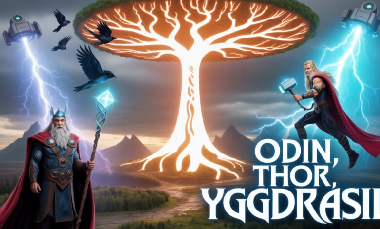 Explore more detail about God vs alien Norse myths, Odin spiritual meaning, Norse divine wisdom, and alien Norse myths.