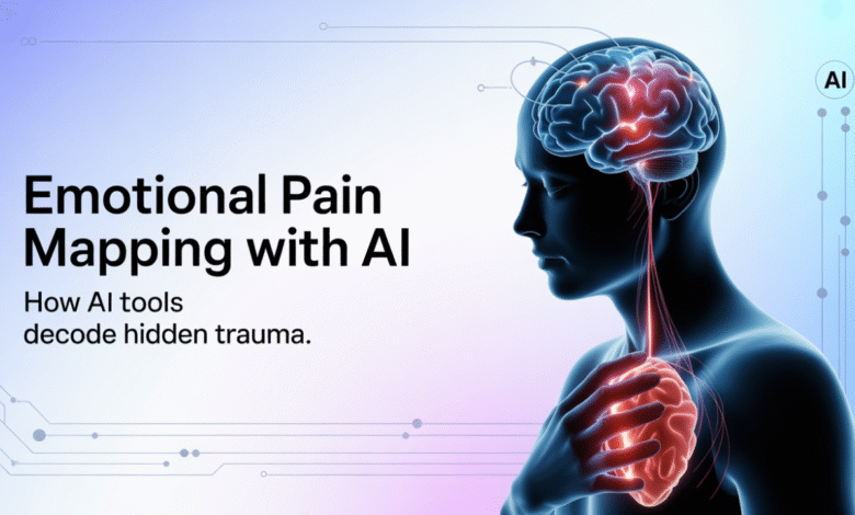 AI mental health tools,emotional pain detection, trauma biomarkers, emotion recognition AI, stress pattern analysis