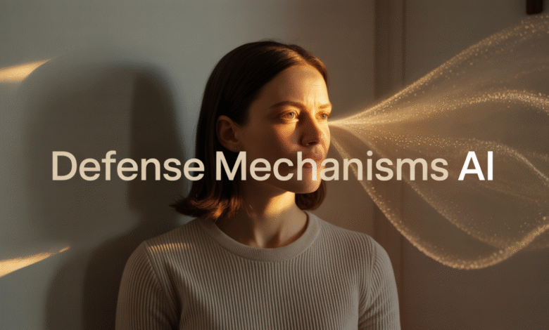 defense mechanisms AI, AI projection pattern detection, AI denial recognition tools, AI avoidance behavior analysis, AI self-protection awareness training