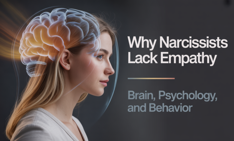 why narcissists lack empathy, narcissists lack emotional empathy, narcissism empathy brain differences, narcissist emotional detachment, empathy impairment narcissism