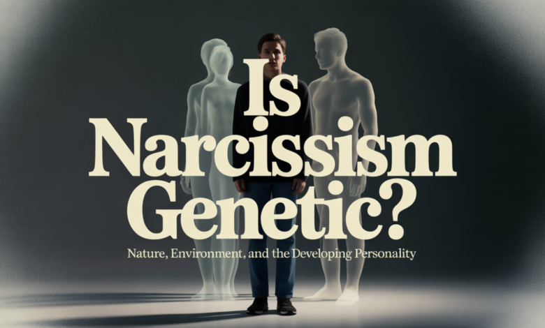 Is narcissism genetic, narcissism genetics, inherited narcissistic traits, genetic risk narcissism, narcissism heritability