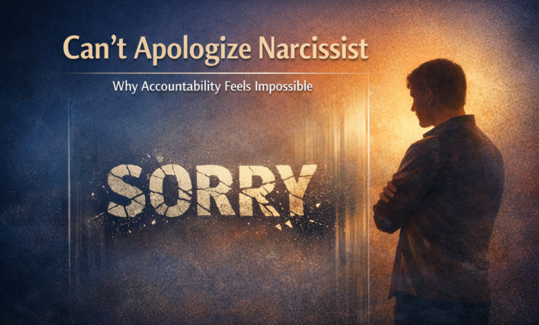 can’t apologize narcissist, narcissistic apology avoidance , narcissist shame response , narcissistic injury, ego collapse narcissist