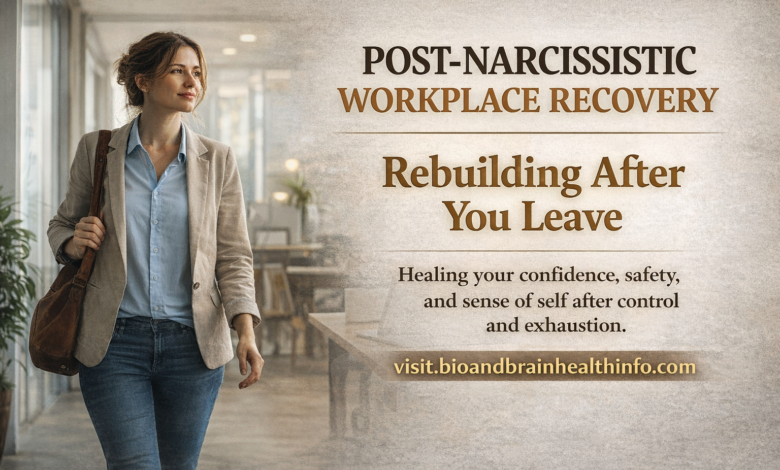 post narcissistic workplace recovery, workplace recovery, trauma healing, self trust rebuild, nervous system reset