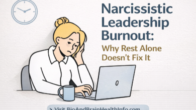 narcissistic leadership burnout, burnout causes, leadership stress, emotional exhaustion, recovery planning