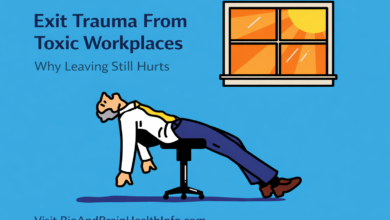 exit trauma toxic workplace, exit trauma, grief after job, emotional processing, recovery path