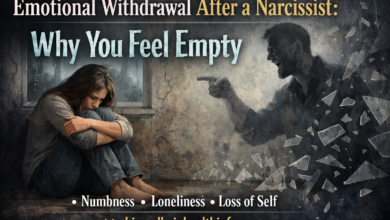 emotional withdrawal after narcissist, emotional numbness, nervous system shock, recovery phase, trauma healing