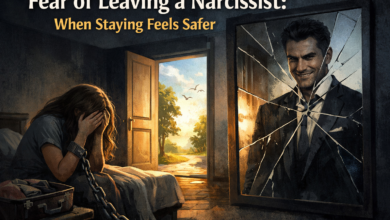 fear of leaving narcissist, trauma bond, fear conditioning, emotional dependency, abuse psychology