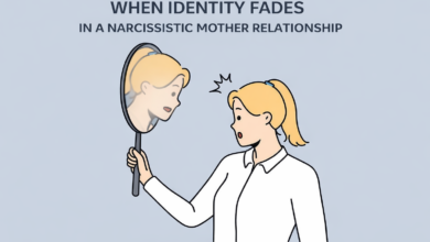 identity loss from narcissistic mother, identity erosion , enmeshment, emotional abuse, healing