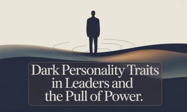dark charisma psychology, dark triad traits, narcissism psychopathy, lack of empathy, manipulative leadership