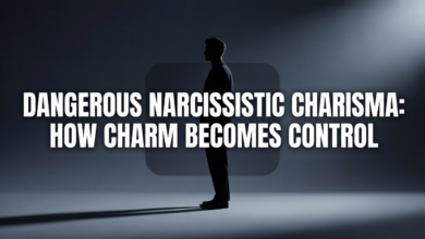 dangerous narcissistic charisma, dark charisma psychology, emotional manipulation, narcissistic charm, power seduction