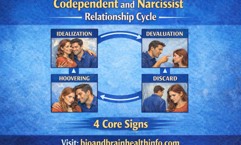 codependent and narcissist relationship, attachment wounds, emotional cycle, toxic bonding, control patterns