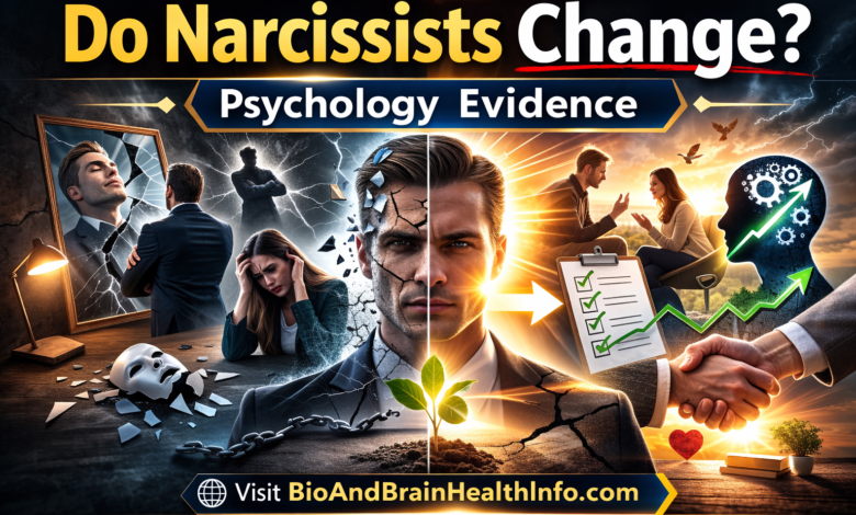 do narcissists change, narcissism therapy, personality change, emotional awareness, behavioral change