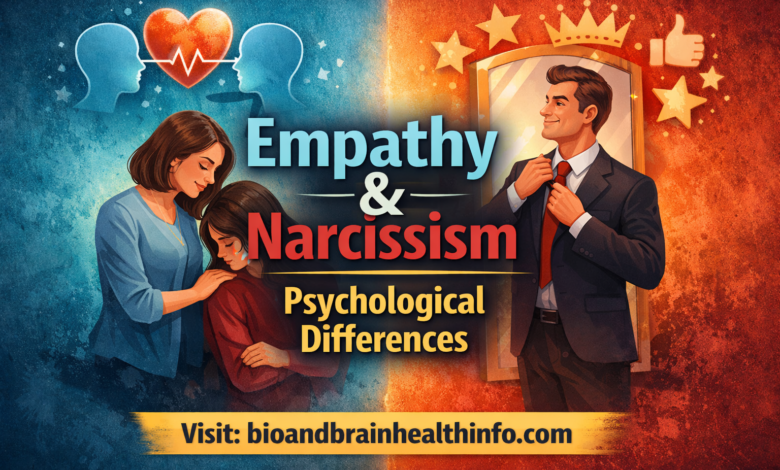 empathy and narcissism, empathy deficit, emotional intelligence, personality traits, social psychology