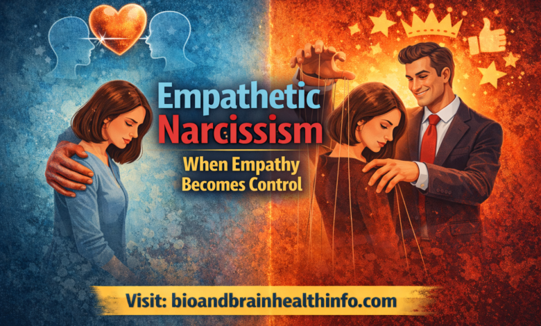 empathetic narcissism, communal narcissism, pseudo empathy, emotional manipulation, hidden narcissism