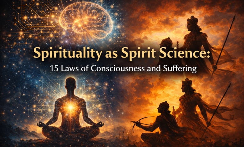 spirituality as spirit science, is spirituality scientific, spiritual science explained, psychology of spirituality, science of consciousness and suffering