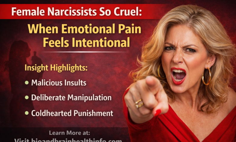 female narcissists so cruel, perceived cruelty narcissism, emotional punishment, empathy deficits, control through pain